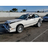 Now Dismantling: 1989 BMW 635CSi (E24) in Alpine White