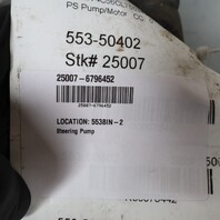 2011-2012 BMW X5 3.0 N55 Power Steering Pump OEM 32416796452