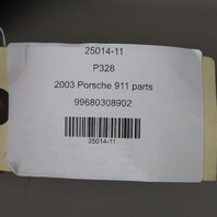 2000-2004 Porsche 911 Boxster 3 Spoke Steering Wheel Airbag Black OEM Used