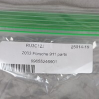 1999-2004 Porsche 911 996 Hazard Switch Trim Bezel Black 99655246901 OEM Used