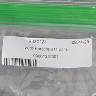 2002-2004 Porsche 911 996 Hazard Flasher Light Switch Matte 99661312001 OEM Used