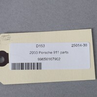 1999-2012 Porsche 911 Left Convertible Top Cover Hinge 99656167902 OEM Used