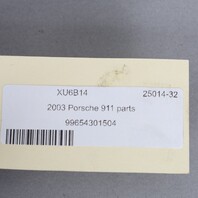 1999-2004 Porsche 911 996 Left Quarter Window Regulator 99654301504 OEM Used