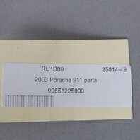 1999‑2012 Porsche 911 Rear Spoiler Flex Wall 99651225000 OEM Used