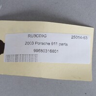 1999-2012 Porsche 911 996 997 Right Rear Seat Belt Buckle 99680316501 OEM Used