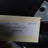 1999-2004 Porsche 911 996 Right Door Panel Leather Black OEM Used
