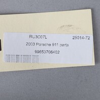 2003 Porsche 911 parts