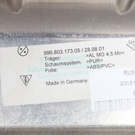 1999-2004 Porsche 911 Boxster Right Dashboard Cover Leather Black OEM Used