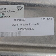 1999-2004 Porsche 911 Boxster Right Dashboard Cover Leather Black OEM Used