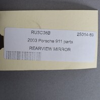 1999-2005 Porsche 911 996 Inside Rear View Mirror 99673151101 OEM Used