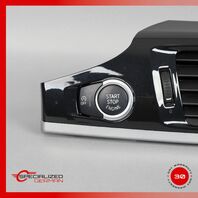 11-17 BMW F25 X3 Dashboard A/C Air Vent Grille Trim Center w/ Start Button OEM OEM