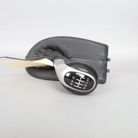 2000-2004 Porsche 911 Boxster 6 Speed Shift Knob Black 99655265501 OEM Used