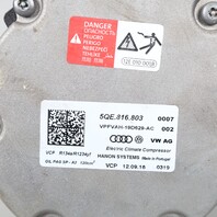 2015-2017 Volkswagen E-Golf A/C Compressor 5QE816803 OEM Used