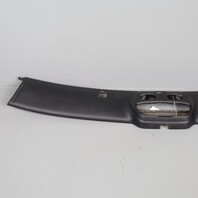 1999-2004 Porsche 911 996 Windshield Frame Trim Panel Leatherette Black OEM