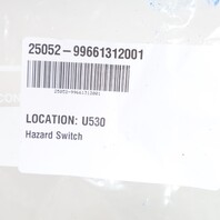 2002-2004 Porsche 911 996 Hazard Flasher Light Switch OEM 99661312001