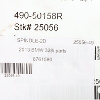 2007-2013 BMW 328i Coupe Right Rear Spindle Knuckle Hub 33326774810 OEM Used