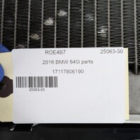 2011-2019 BMW 528i 535i 550i 640i 740i Left Auxiliary Radiator OEM Used