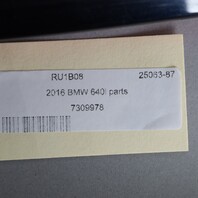 2013-2019 BMW 640i 650i Gran Coupe Third Brake Light 63257309978 OEM Used