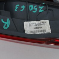 2012-2019 BMW 640i 650i M6 Right Tail Light 63217210580 OEM Used