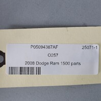 2008 Ram 1500 5.7L ECU ECM Engine Control Module P05094387AF OEM Used