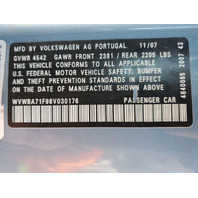 2008 Volkswagen EOS - OEM Used Parts - Stock # 25077