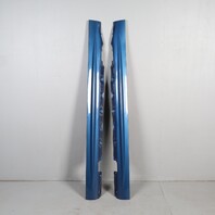 2001-2006 BMW 325ci 330ci Rocker Panel Molding Set Pair 51718226121 OEM Used