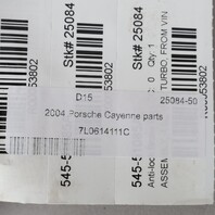 2005-2006 Porsche Cayenne ABS Anti Lock Brake Pump 7L0614111C OEM Used