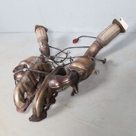 03-06 Porsche Cayenne 4.5 Front Exhaust Manifold Downpipe Set 95511302101 Used