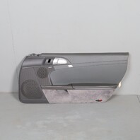 2005-2012 Porsche Boxster Cayman Left Door Panel Leatherette Grey OEM Used