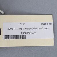 05-12 Porsche 911 Boxster Cayman Left Door Handle Carrier 99753706300 OEM Used