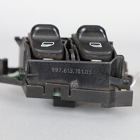 2006-2008 Porsche 911 Coupe Boxster Cayman Left Power Window Switch OEM Used