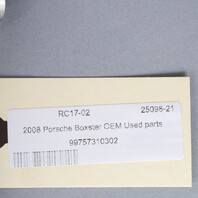 2005-2012 Porsche 911 Boxster Cayman AC Condenser Line Hose 99757310302 OEM Used