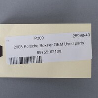05-12 Porsche 911 Boxster Cayman Kick Panel Fuse Box Cover 99755162100 OEM Used