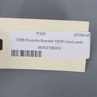 05-12 Porsche 911 Boxster Cayman Left Door Handle Carrier 99753706300 OEM Used