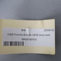 2006-2012 Porsche Boxster 987 Left Sun Visor 98656160700 OEM Used
