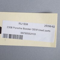 05-12 Porsche 911 Boxster Cayman Front Bumper Bracket 99750553100 OEM Used
