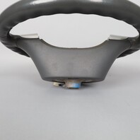 2005-2008 Porsche 911 Boxster Cayman Steering Wheel 3 Spoke Stone Grey OEM Used