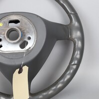 2005-2008 Porsche 911 Boxster Cayman Steering Wheel 3 Spoke Stone Grey OEM Used