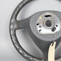 2005-2008 Porsche 911 Boxster Cayman Steering Wheel 3 Spoke Stone Grey OEM Used