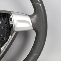 2005-2008 Porsche 911 Boxster Cayman Steering Wheel 3 Spoke Stone Grey OEM Used