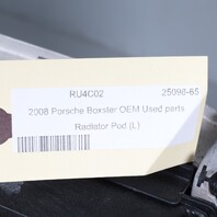 Porsche 911 997 Boxster Cayman 987 Radiator Fan Condenser Pod Left OEM Used