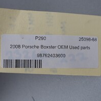 1997–2004 Porsche Boxster Cayman Right Engine Cooling Fan 98662403600 OEM Used