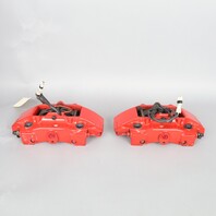 2000-2012 Porsche Boxster Cayman Rear Brake Calipers Brembo Pair Red OEM Used