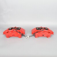 2000-2012 Porsche Boxster Cayman Front Brake Calipers Brembo Pair Red OEM Used