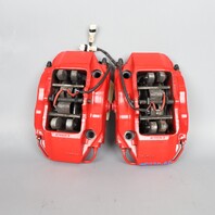 2000-2012 Porsche Boxster Cayman Front Brake Calipers Brembo Pair Red OEM Used
