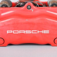 2000-2012 Porsche Boxster Cayman Front Brake Calipers Brembo Pair Red OEM Used