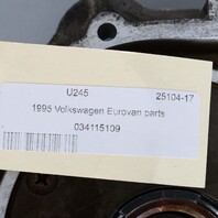 1992-1996 Volkswagen Eurovan 2.5 Engine Oil Pump 034115105B OEM Used