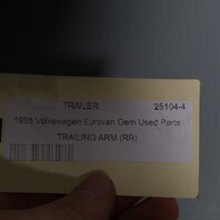 1992-1995 Volkswagen Eurovan Right Rear Trailing Control Arm 701501403F OEM Used