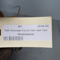 1992-1995 Volkswagen Eurovan Automatic Transmission 098300035R CORE SOLD AS IS