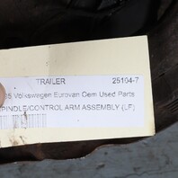 1992-1995 Volkswagen Eurovan Left Front Spindle Control Arm 701407257C OEM Used